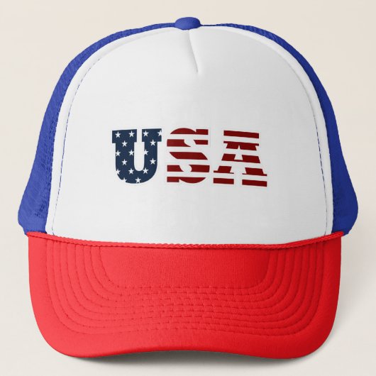 USA Trucker Hat Pet (Voorkant)