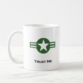 USA Trust Me Green Koffiemok