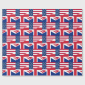 usa uk cadeaupapier (Vlak)