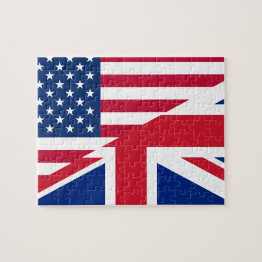 usa uk legpuzzel (Horizontaal)