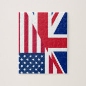 usa uk legpuzzel (Verticaal)