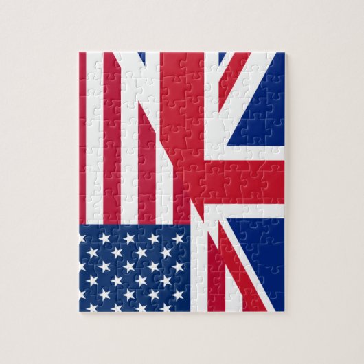 usa uk legpuzzel (Verticaal)