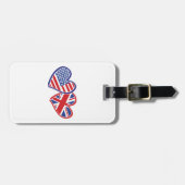 USA—UK—Love Bagagelabel (Voorkant horizontaal)