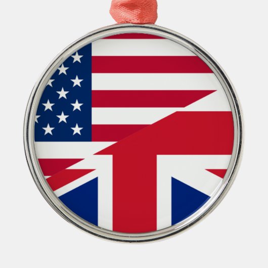 usa uk metalen ornament (Voorkant)