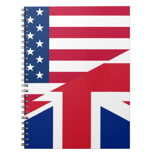 usa uk notitieboek (Voorkant)
