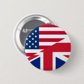 usa uk ronde button 5,7 cm (Voorkant /achterkant)