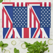 usa uk theedoek (Gevouwen)
