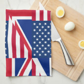 usa uk theedoek (Quarter Fold)