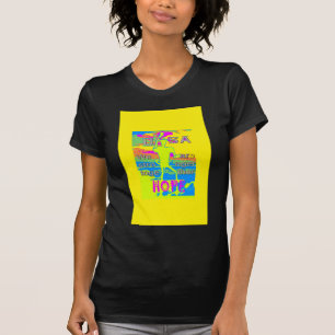 USA Unity Design: hoop en kracht T-shirt