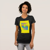 USA Unity Design: hoop en kracht T-shirt (Voorkant volledig)