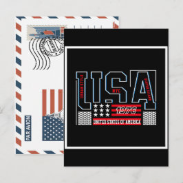 Usa urbane stijl vintage vector illustratie t-shir feestdagenkaart