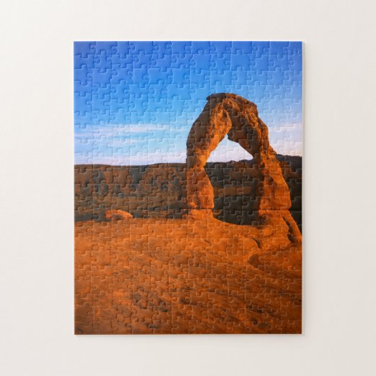 USA, Utah, Arches National Park, Delicate Arch Legpuzzel (Verticaal)