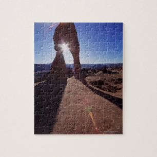 USA, Utah, Arches National Park, sun shining Legpuzzel