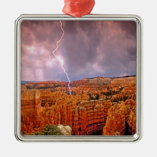 USA, Utah, Bryce Canyon National Park. Metalen Ornament (Voorkant)