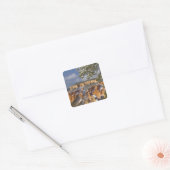 USA, Utah, Bryce Canyon National Park. Sunrise Vierkante Sticker (Envelop)