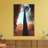 USA, Utah, Bryce Canyon National Park. Tall Canvas Afdruk (Insitu (Woonkamer))