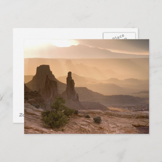 USA; Utah; Canyonlands National Park. Uitzicht van Briefkaart (Voorkant / Achterkant)