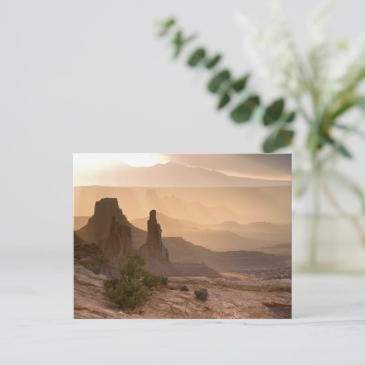 USA; Utah; Canyonlands National Park. Uitzicht van Briefkaart (Staand voorkant)