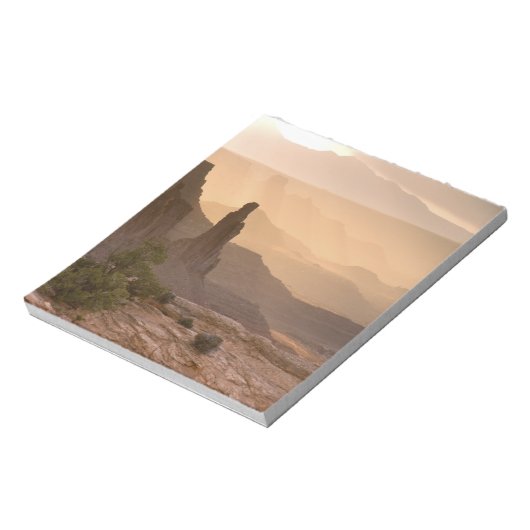 USA; Utah; Canyonlands National Park. Uitzicht van Notitieblok (Linkerzijde)