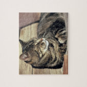 USA, Utah, Capitol Reef NP. Slaptende kat Legpuzzel (Verticaal)