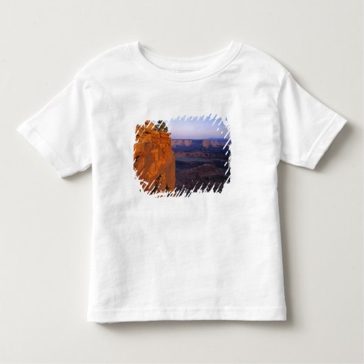 USA, Utah, Dead Horse Point SP. Late lichtbochten Kinder Shirts (Voorkant)