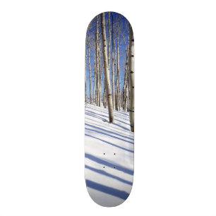USA, Utah, Dixie National Forest, Aspen Grove Persoonlijk Skateboard