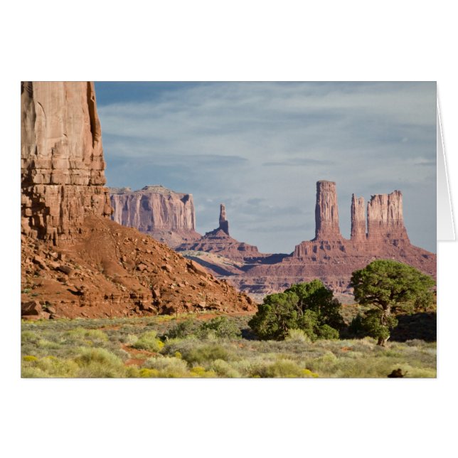 USA, Utah, Monument Valley Navajo Tribal Park. (Voorkant Horizontaal)