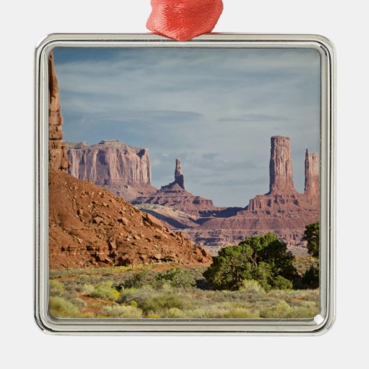 USA, Utah, Monument Valley Navajo Tribal Park. Metalen Ornament (Voorkant)