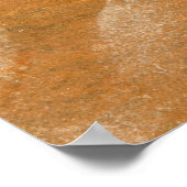 USA, Utah, Pictograaf Hand-prints op zandsteen, Poster (Hoek)