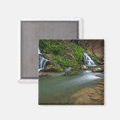 USA, Utah, Zion National Park. De maagd Magneet (Voorkant / Achterkant)