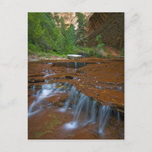 USA, Utah, Zion National Park. Schilderachtig van Briefkaart