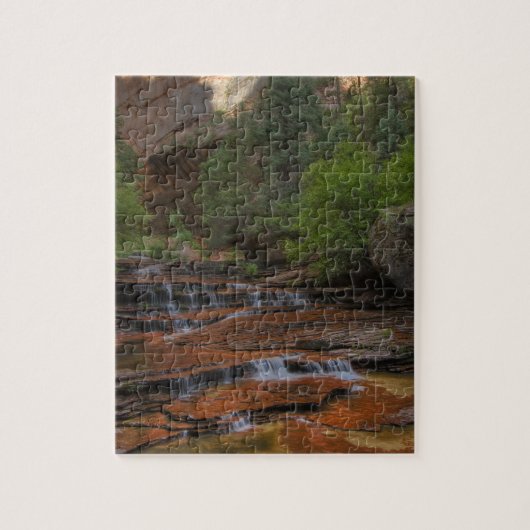 USA, Utah, Zion National Park. Schilderachtig van Legpuzzel (Verticaal)