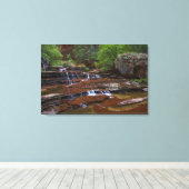 USA, Utah, Zion National Park. Schilderachtig vana Canvas Afdruk (Insitu (Houten vloer))