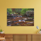 USA, Utah, Zion National Park. Schilderachtig vana Canvas Afdruk (Insitu (Woonkamer))