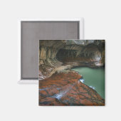 USA, Utah, Zion National Park. Schilderachtig vana Magneet (Voorkant / Achterkant)