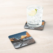 USA, Utah, Zion National Park. zonnesteek Drankjes Onderzetter (Rechterzijde)