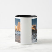 USA, Utah, Zion National Park. zonnesteek Mok (Midden)