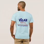 USA VEGAN T-SHIRT (Achterkant volledig)