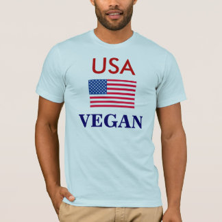 USA VEGAN T-SHIRT