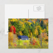 USA, Vermont. Fall foilage along Highway 100. Briefkaart (Voorkant / Achterkant)