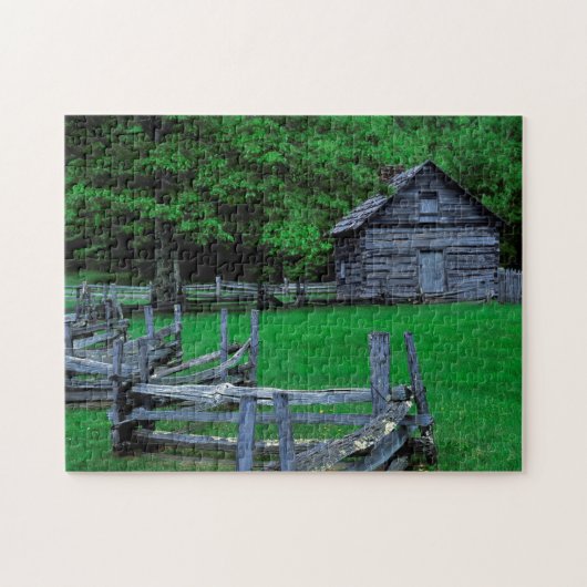 USA, Virginia, Blue Ridge Parkway, The Puckett Legpuzzel (Horizontaal)