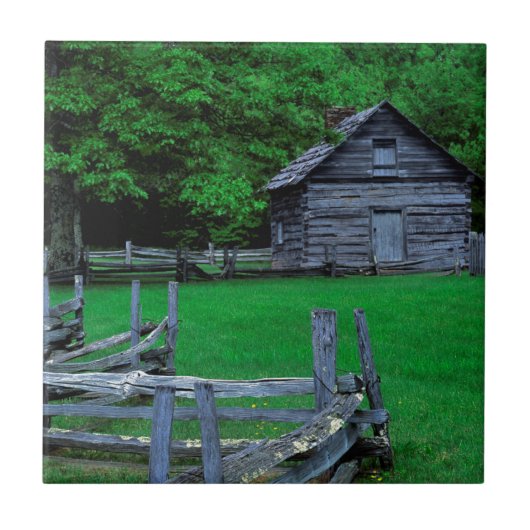 USA, Virginia, Blue Ridge Parkway, The Puckett Tegeltje (Voorkant)