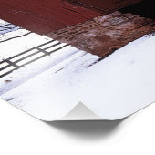 USA, Virginia, Fairfax County, Barn en Maple Foto Afdruk (Hoek)