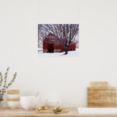USA, Virginia, Fairfax County, Barn en Maple Poster (Keuken)