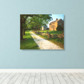 USA, Virginia, Fairfax County, Sully Plantation Canvas Afdruk (Insitu (Houten vloer))