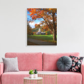 USA, Virginia, Hot Springs, The Homestead Canvas Afdruk (Insitu (Woonkamer))