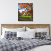 USA, Virginia, Hot Springs, The Homestead Canvas Afdruk (Insitu (Slaapkamer))