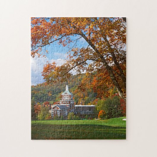 USA, Virginia, Hot Springs, The Homestead Legpuzzel (Verticaal)