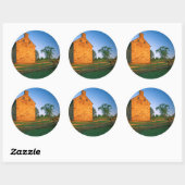 USA, Virginia, Manassas National Battlefield 2 Ronde Sticker (Vel)
