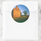 USA, Virginia, Manassas National Battlefield 2 Ronde Sticker (Tas)